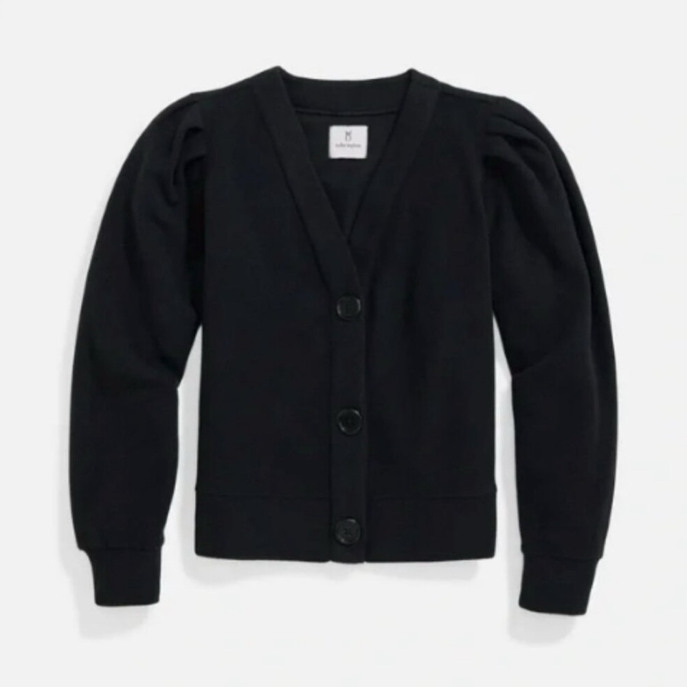 Dudley Stephens Kelly Puff Cardigan Vello Fleece Black
Size M